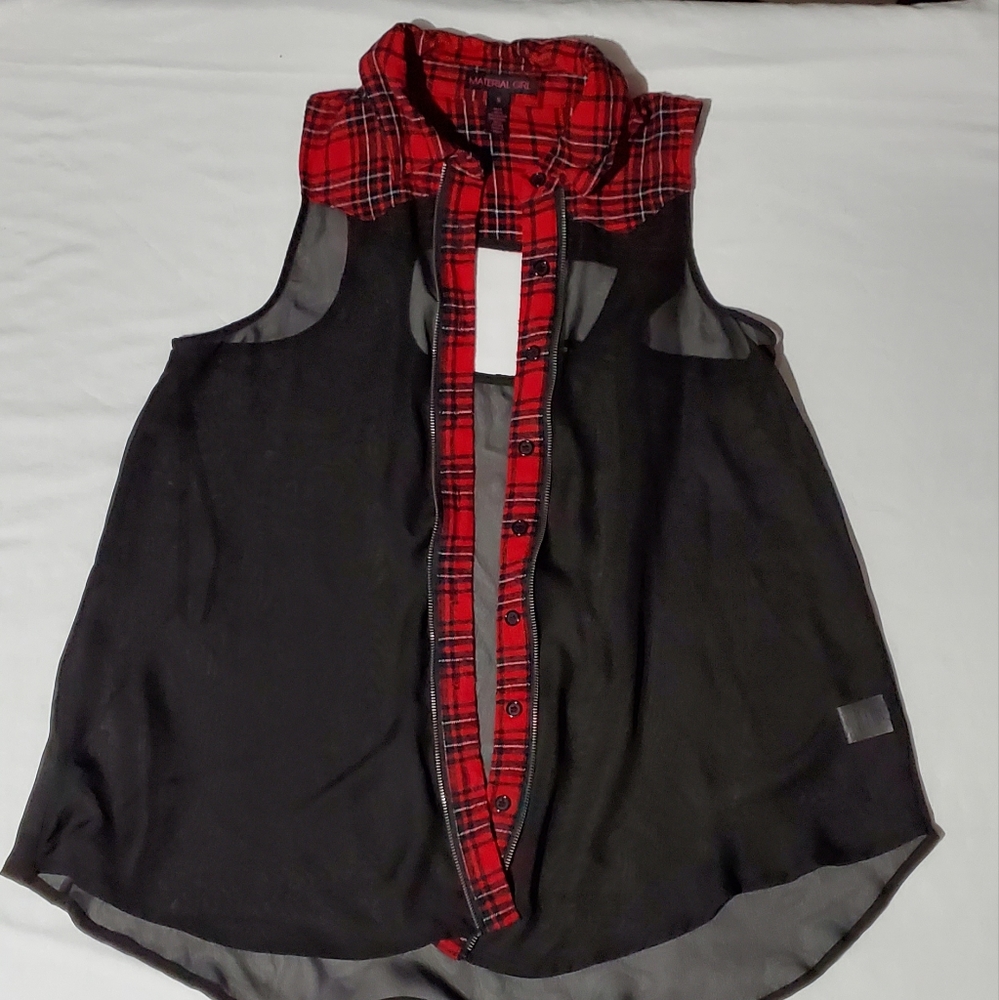 Material Girl Sheer Top